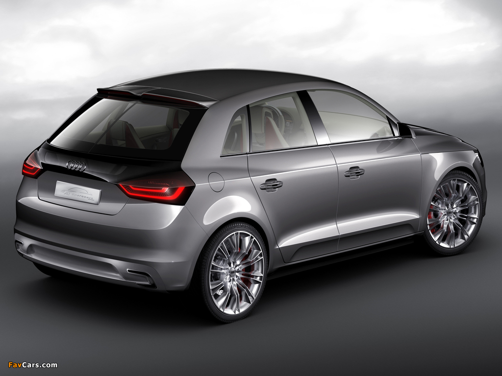 Audi A1 Sportback Concept (2008) wallpapers (1024 x 768)