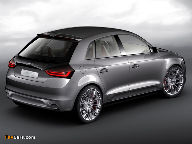 Audi A1 Sportback Concept (2008) wallpapers (640 x 480)