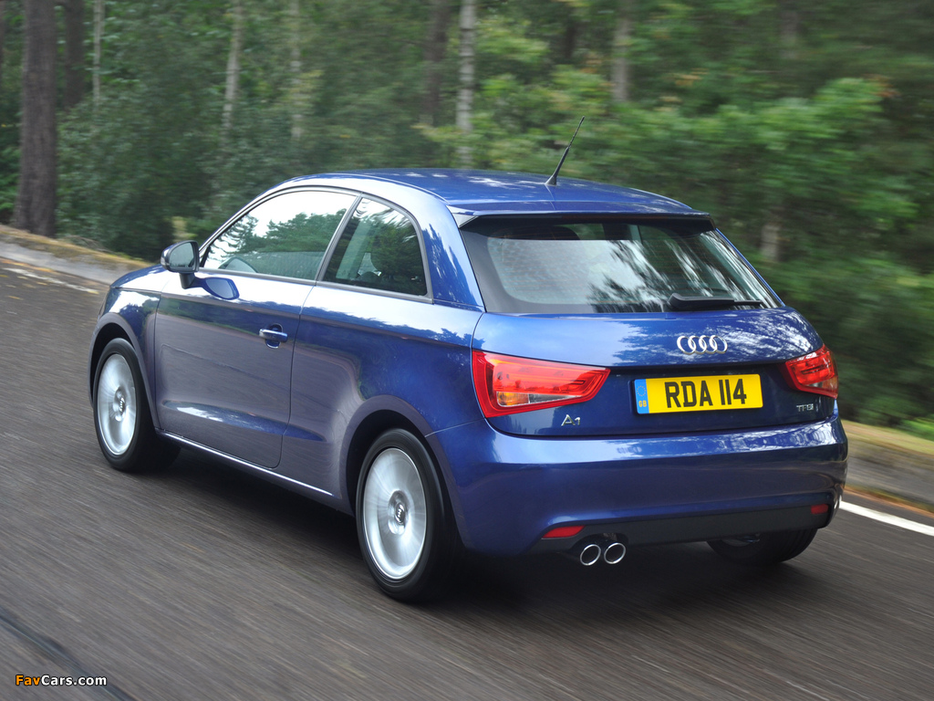 Audi A1 TFSI UK-spec 8X (2010) images (1024 x 768)