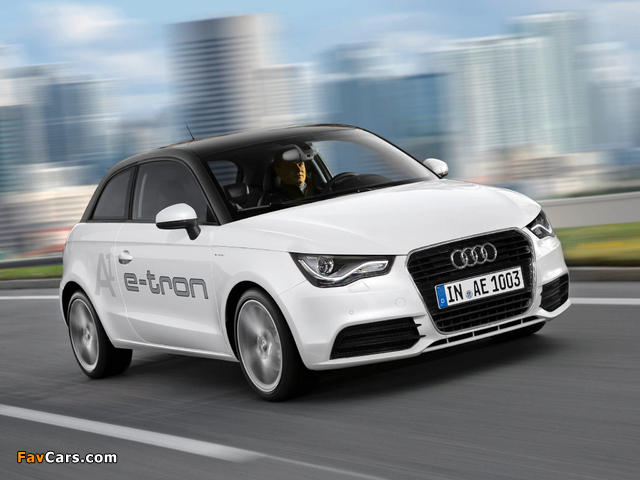 Audi A1 e-Tron Concept 8X (2010) images (640 x 480)