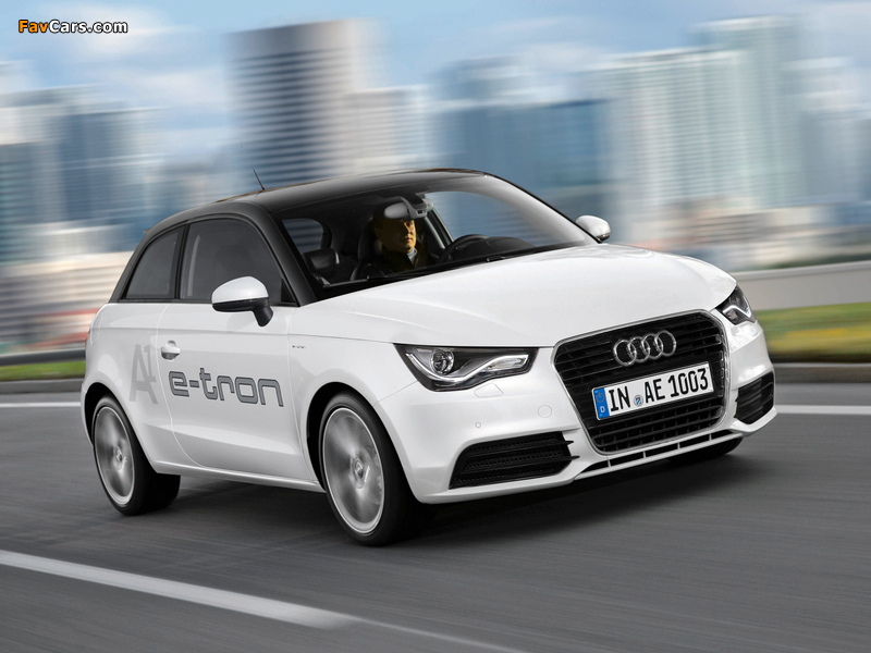 Audi A1 e-Tron Concept 8X (2010) images (800 x 600)
