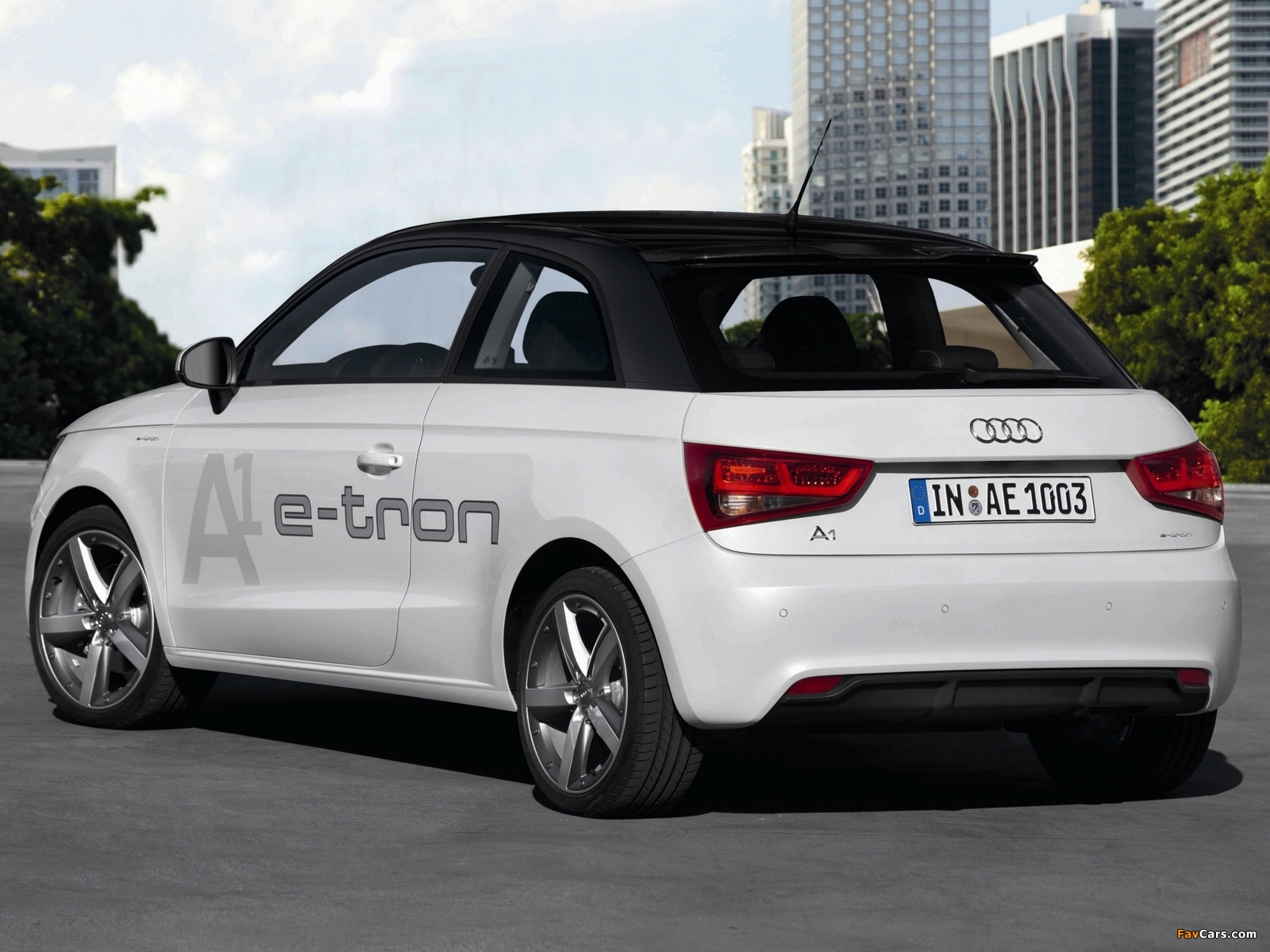 Audi A1 e-Tron Concept 8X (2010) images (1600 x 1200)