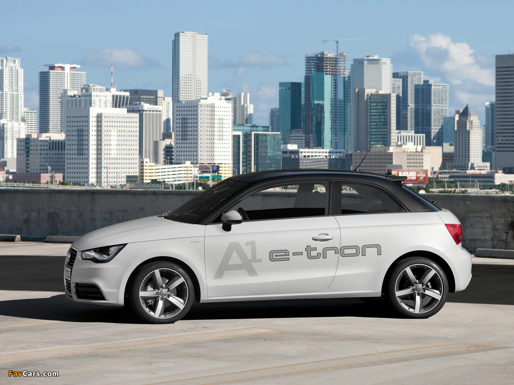 Audi A1 e-Tron Concept 8X (2010) photos (1024 x 768)