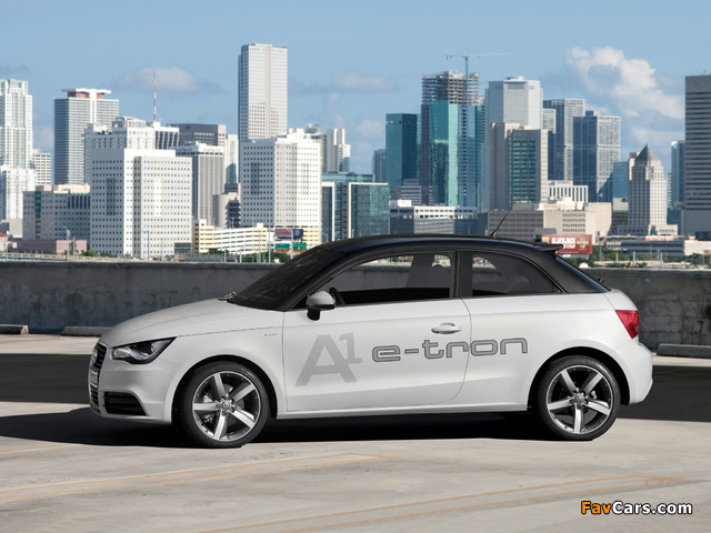 Audi A1 e-Tron Concept 8X (2010) photos (640 x 480)