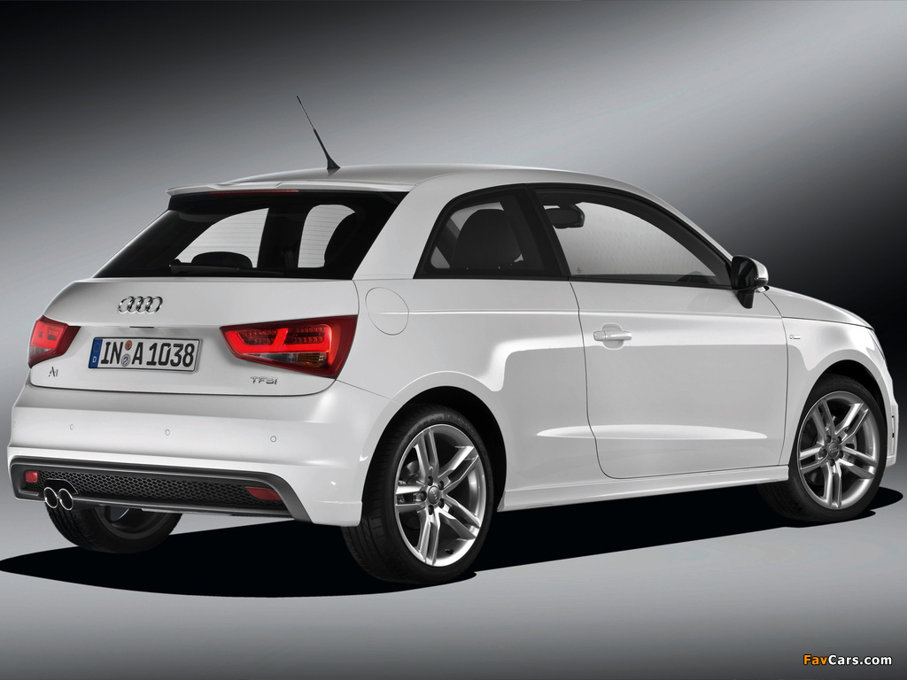 Audi A1 TFSI S-Line 8X (2010) photos (1024 x 768)