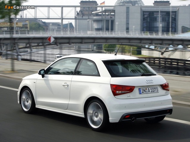 Audi A1 TDI S-Line 8X (2010) photos (640 x 480)