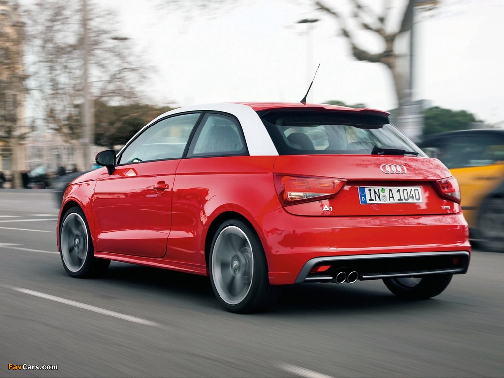 Audi A1 TFSI S-Line 8X (2010) pictures (1024 x 768)