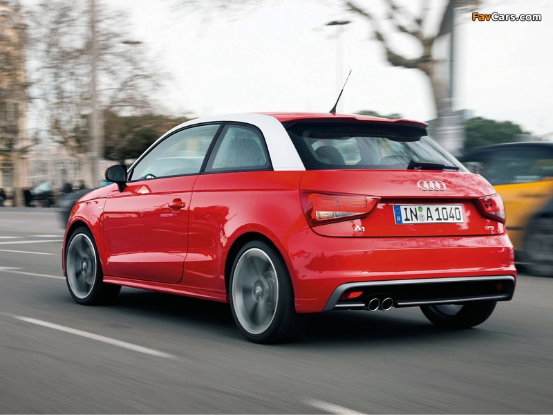Audi A1 TFSI S-Line 8X (2010) pictures (800 x 600)