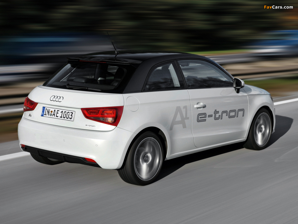 Audi A1 e-Tron Concept 8X (2010) pictures (1024 x 768)
