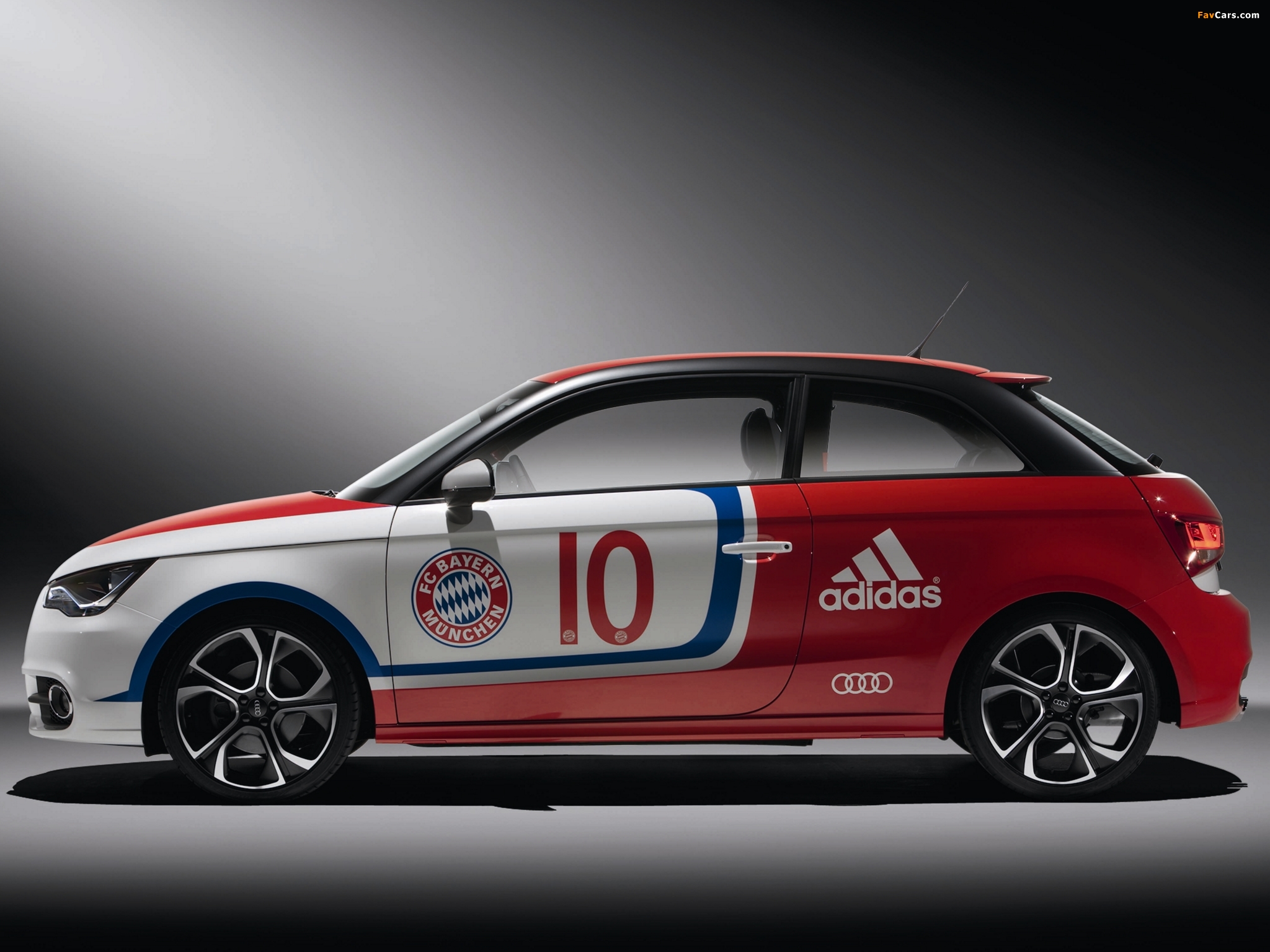 Audi A1 FC Bayern Concept 8X (2010) pictures (2048 x 1536)