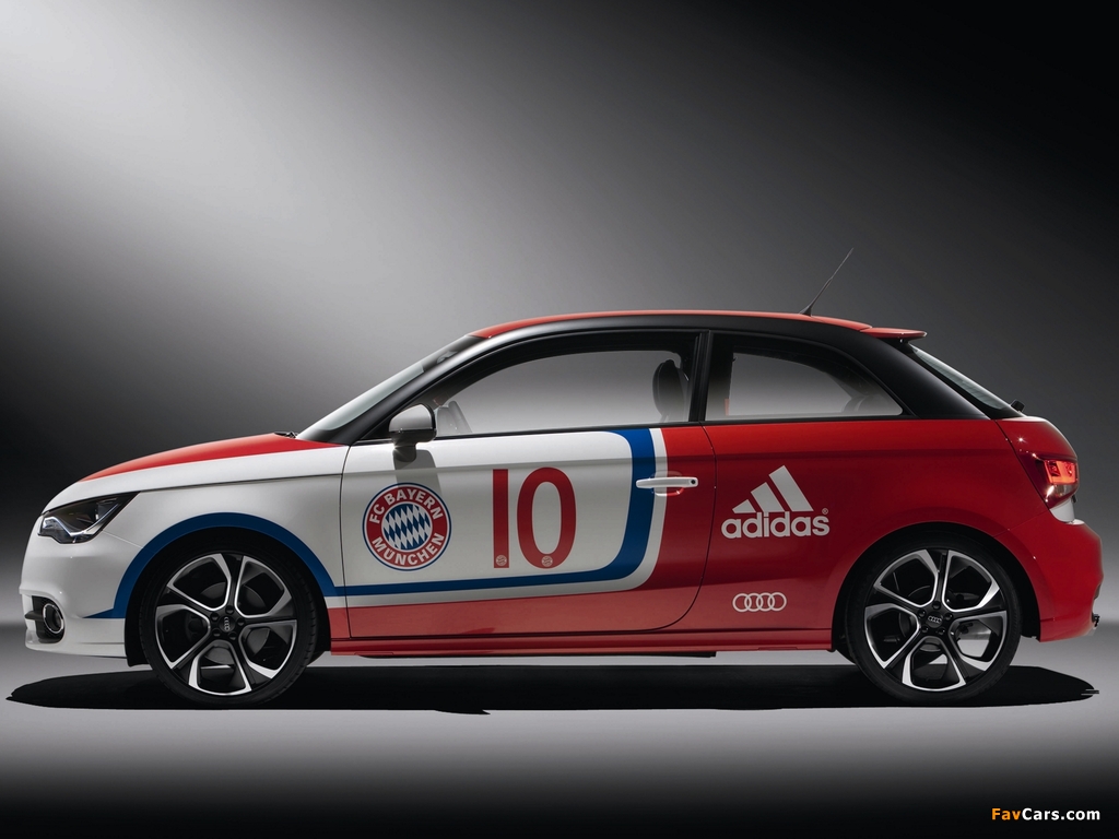 Audi A1 FC Bayern Concept 8X (2010) pictures (1024 x 768)