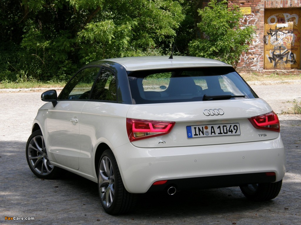 Audi A1 TFSI 8X (2010) pictures (1024 x 768)