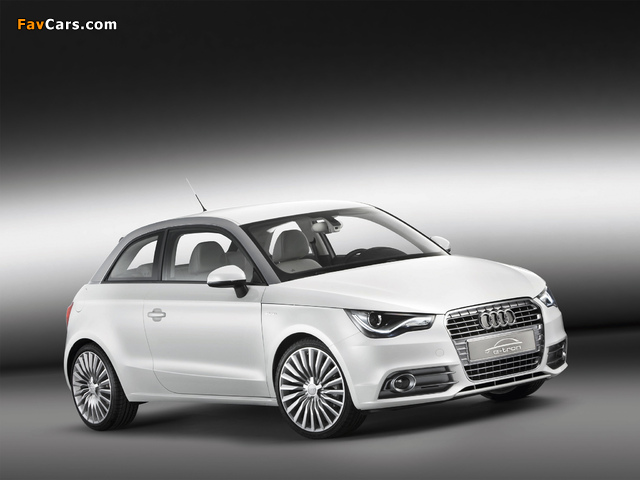 Audi A1 e-Tron Concept 8X (2010) wallpapers (640 x 480)