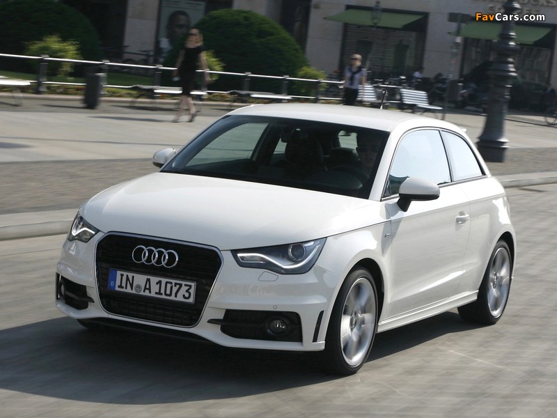 Audi A1 TDI S-Line 8X (2010) wallpapers (800 x 600)