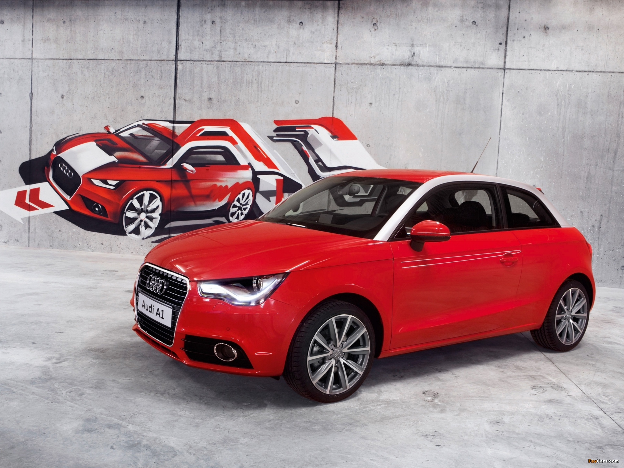 Audi A1 TFSI 8X (2010) wallpapers (2048 x 1536)