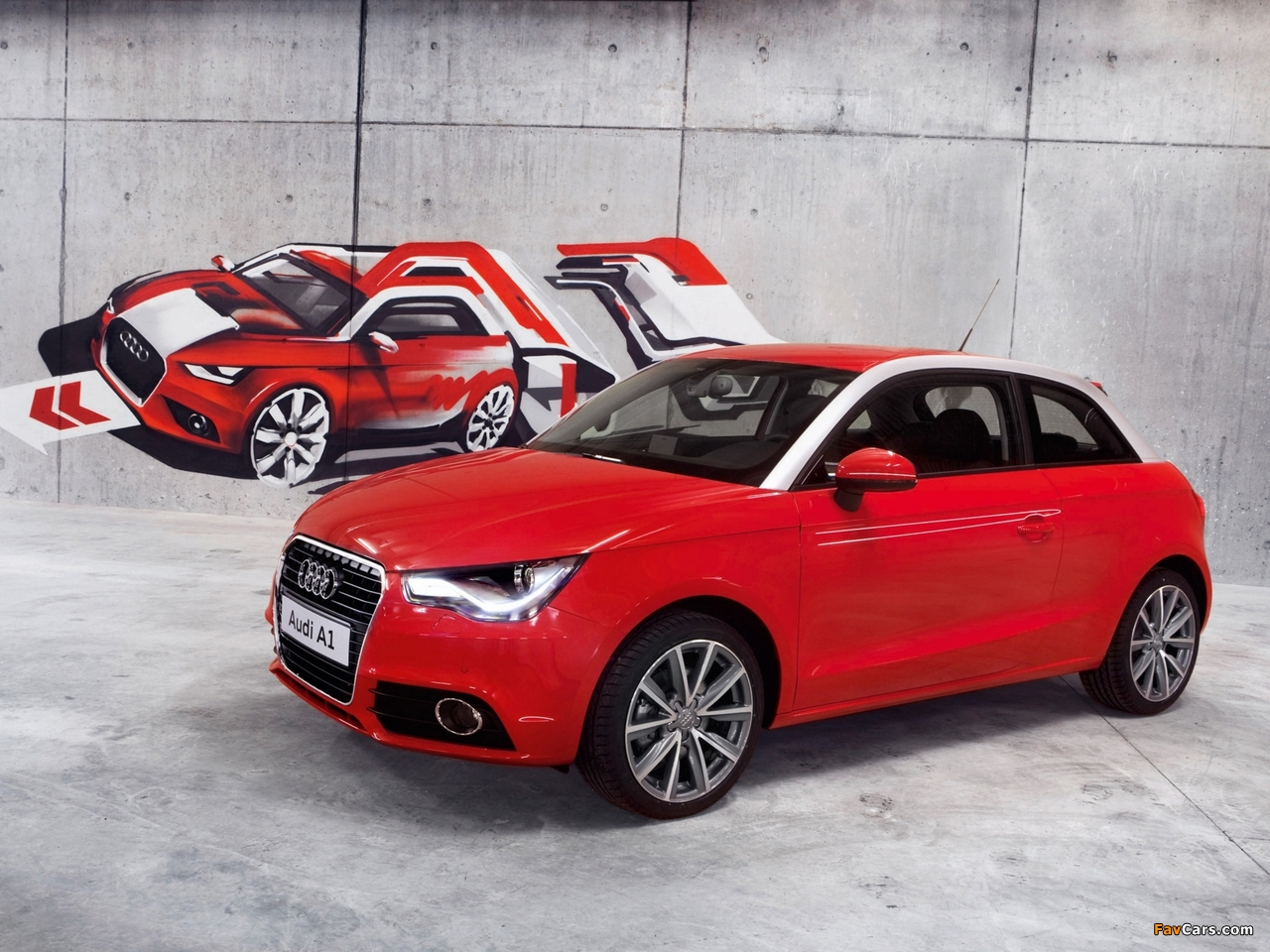 Audi A1 TFSI 8X (2010) wallpapers (1280 x 960)