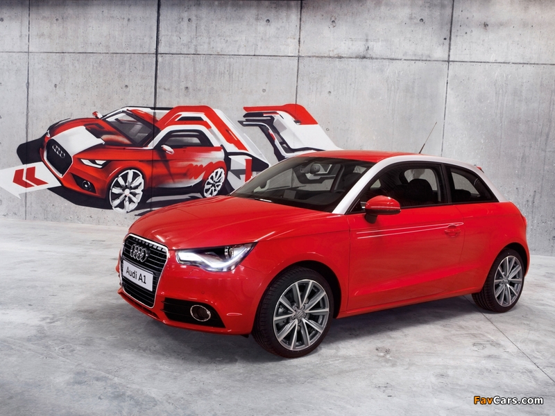 Audi A1 TFSI 8X (2010) wallpapers (800 x 600)
