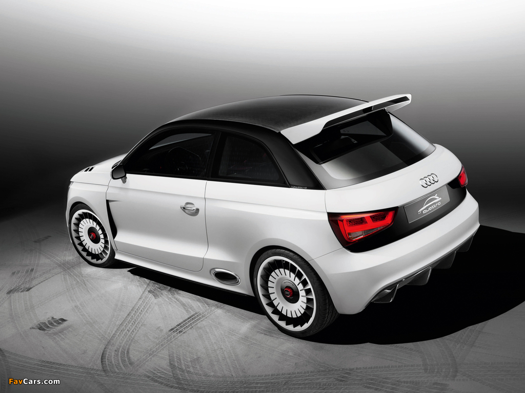 Audi A1 Сlubsport quattro Concept 8X (2011) pictures (1024 x 768)