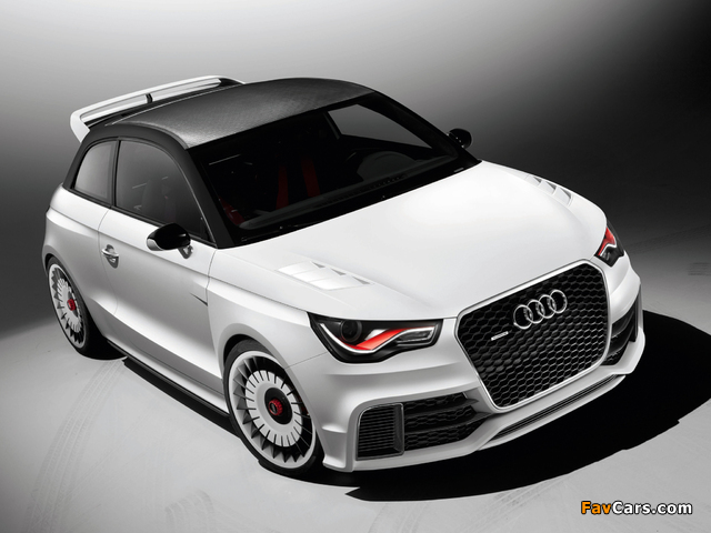 Audi A1 Сlubsport quattro Concept 8X (2011) pictures (640 x 480)