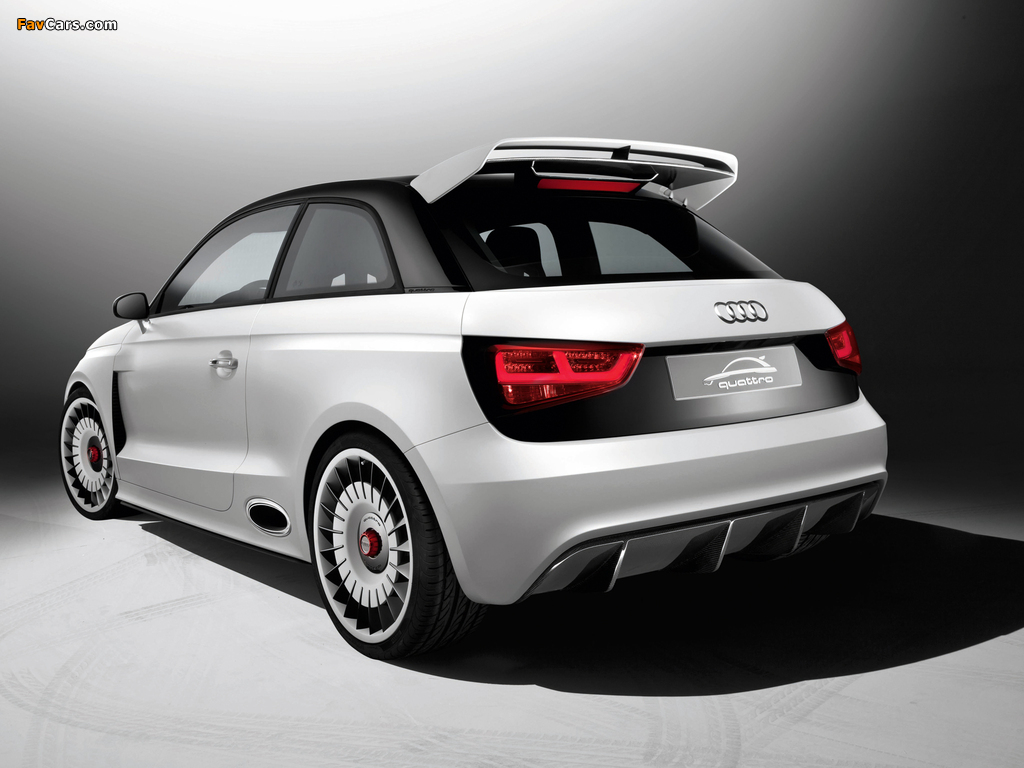 Audi A1 Сlubsport quattro Concept 8X (2011) wallpapers (1024 x 768)