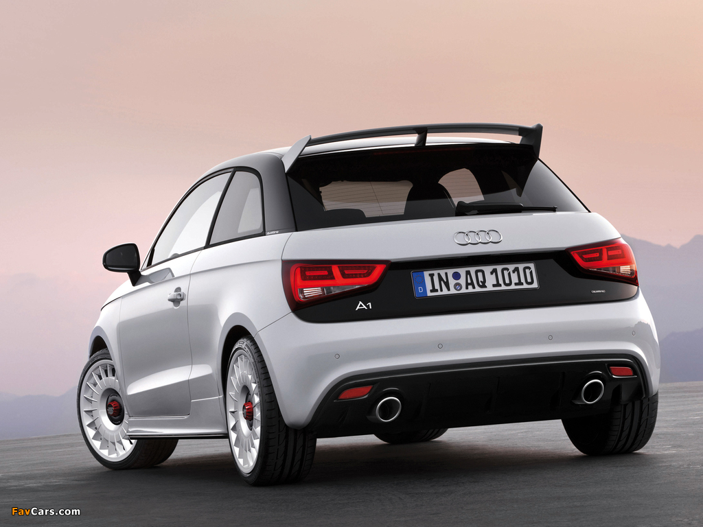 Audi A1 quattro 8X (2012) images (1024 x 768)