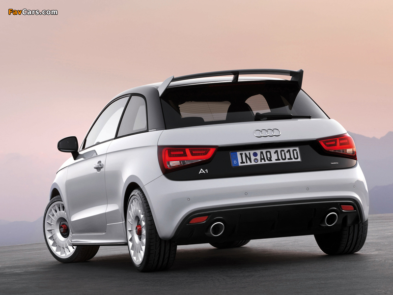 Audi A1 quattro 8X (2012) images (800 x 600)