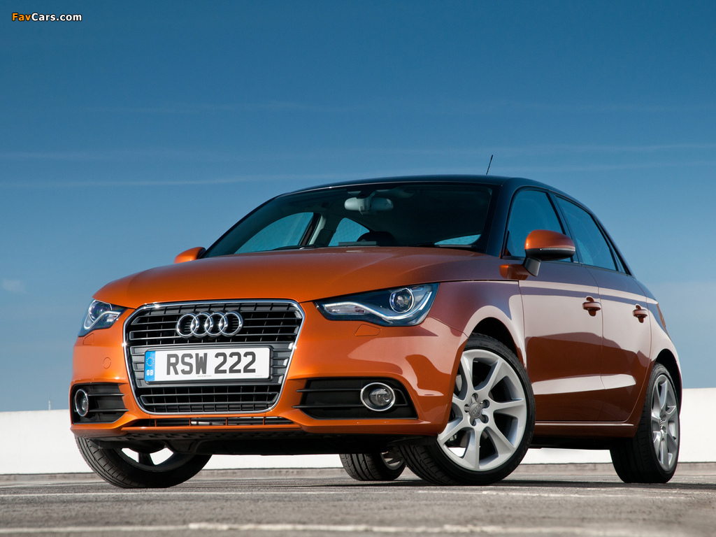 Audi A1 Sportback TDI UK-spec 8X (2012) images (1024 x 768)