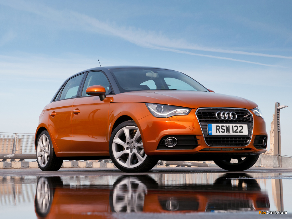 Audi A1 Sportback TDI UK-spec 8X (2012) photos (1024 x 768)