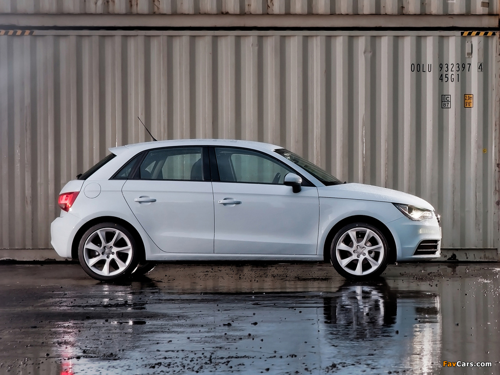 Audi A1 Sportback TFSI AU-spec 8X (2012) pictures (1024 x 768)