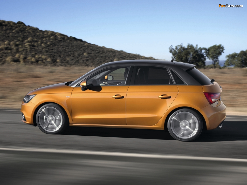 Audi A1 Sportback TFSI S-Line 8X (2012) pictures (1024 x 768)