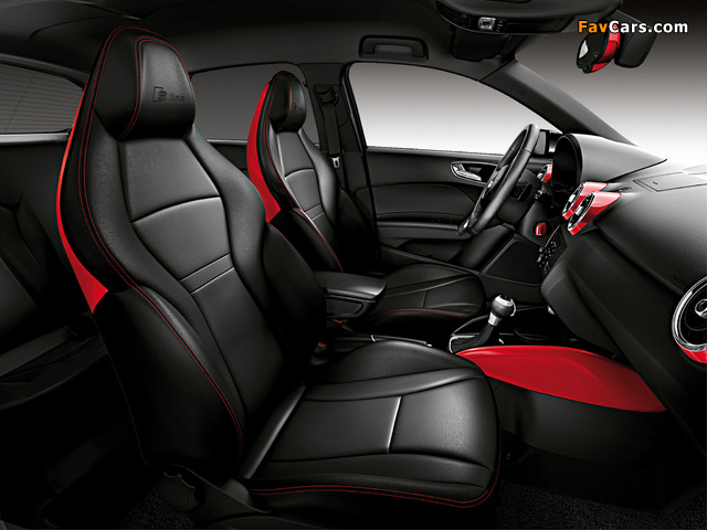 Audi A1 Sportback amplified 8X (2012) pictures (640 x 480)