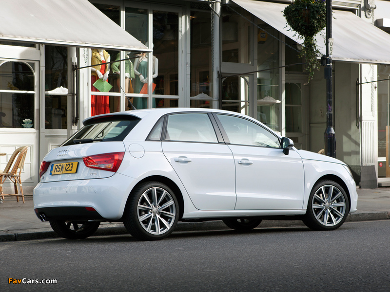 Audi A1 Sportback TFSI UK-spec 8X (2012) pictures (800 x 600)