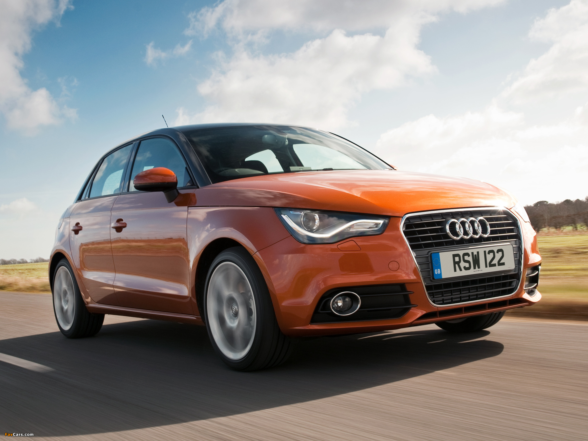 Audi A1 Sportback TDI UK-spec 8X (2012) wallpapers (2048 x 1536)