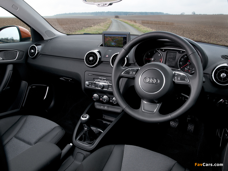 Audi A1 Sportback TDI UK-spec 8X (2012) wallpapers (800 x 600)