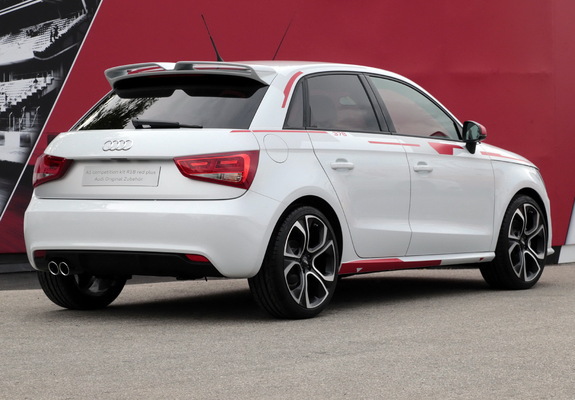 Audi A1 Sportback Competition Kit R18 Red Plus (8X) 2013 images