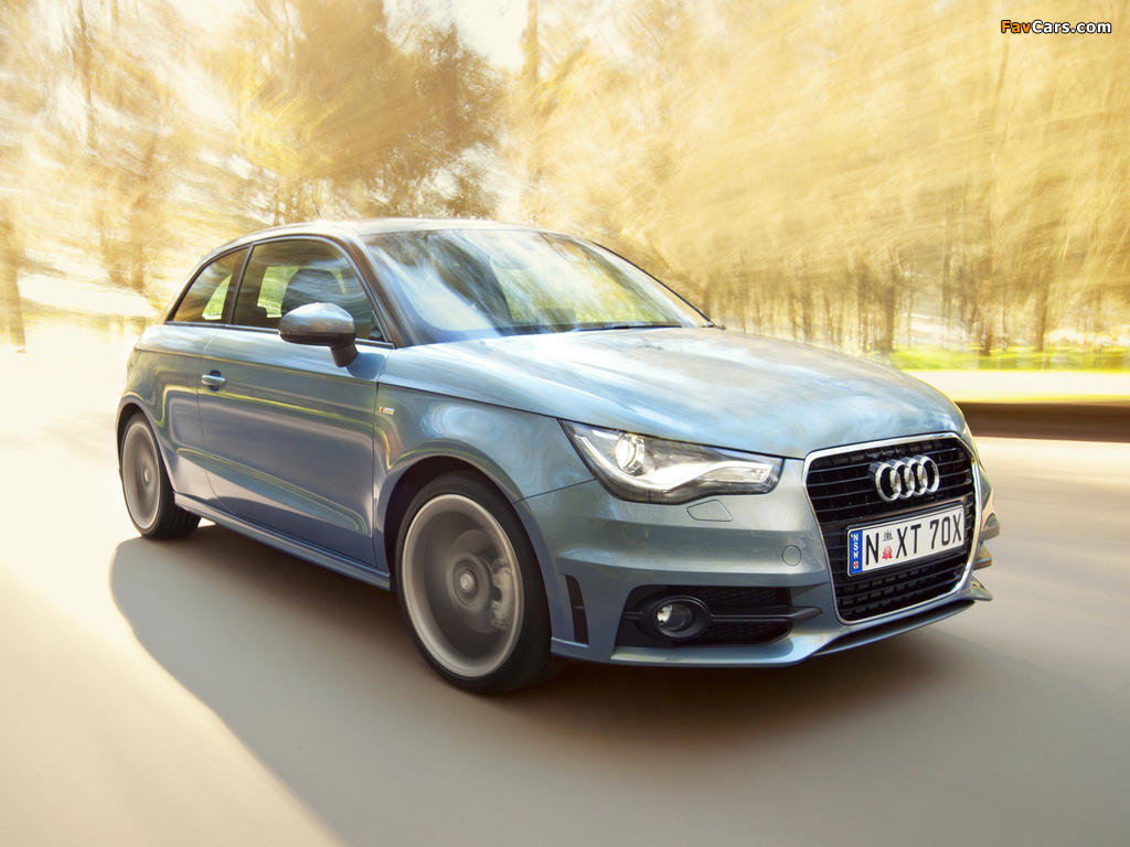 Images of Audi A1 TFSI S-Line AU-spec 8X (2010) (1024 x 768)