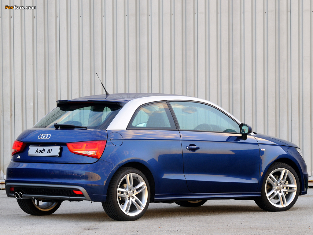 Images of Audi A1 TFSI S-Line ZA-spec 8X (2010) (1024 x 768)