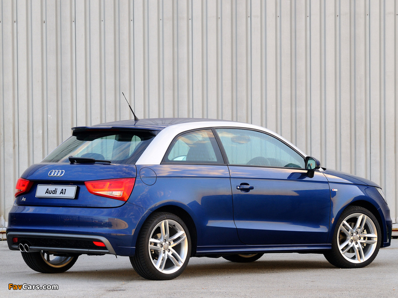 Images of Audi A1 TFSI S-Line ZA-spec 8X (2010) (800 x 600)