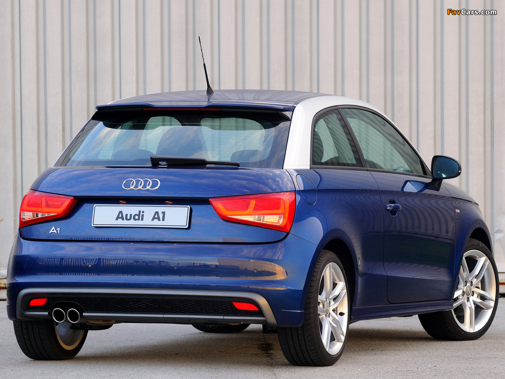Images of Audi A1 TFSI S-Line ZA-spec 8X (2010) (1024 x 768)