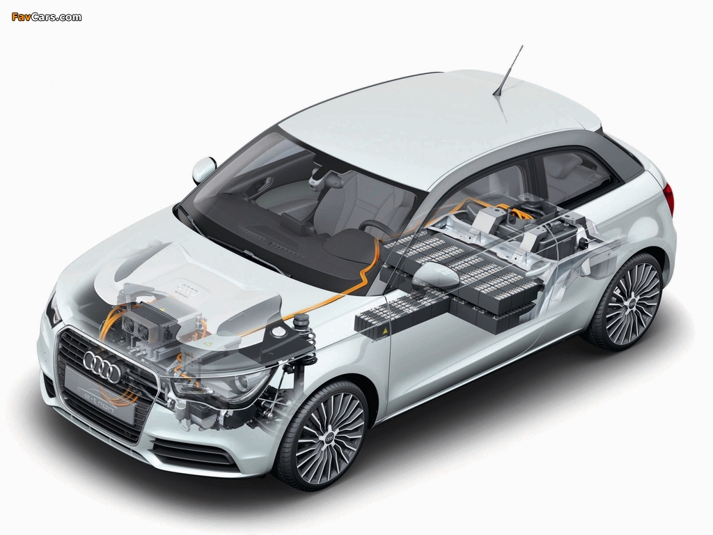 Images of Audi A1 e-Tron Concept 8X (2010) (1024 x 768)