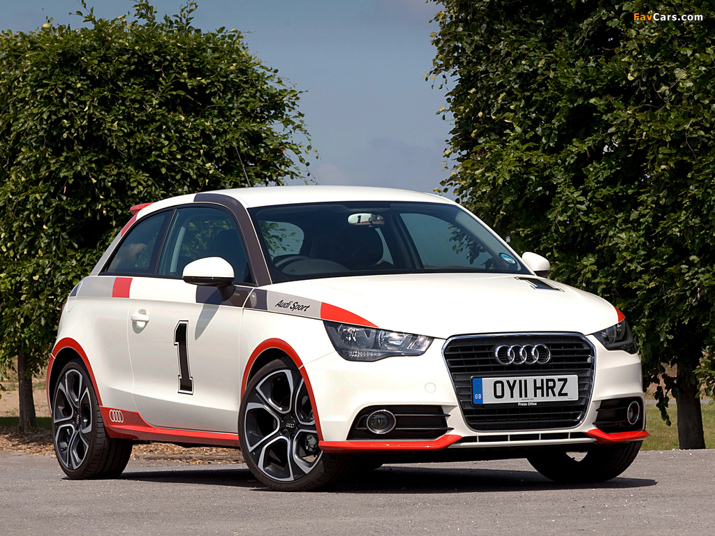 Images of Audi A1 Competition Line 8X (2011) (1024 x 768)