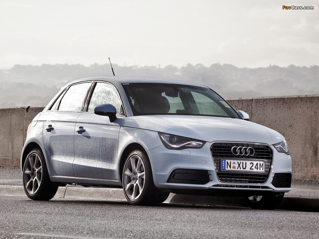 Images of Audi A1 Sportback TFSI AU-spec 8X (2012) (1024 x 768)