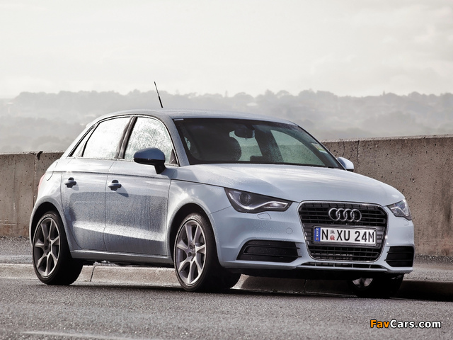 Images of Audi A1 Sportback TFSI AU-spec 8X (2012) (640 x 480)