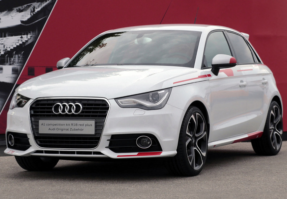 Images of Audi A1 Sportback Competition Kit R18 Red Plus (8X) 2013