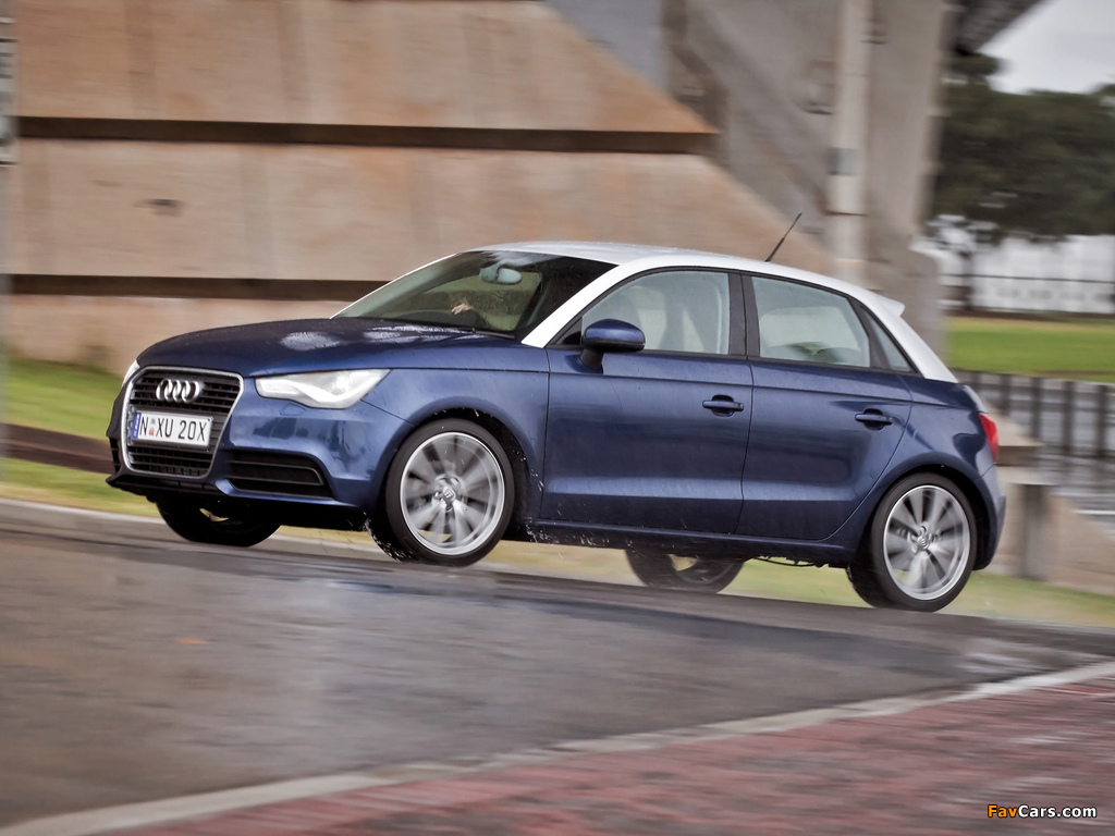 Photos of Audi A1 Sportback TDI AU-spec 8X (2012) (1024 x 768)