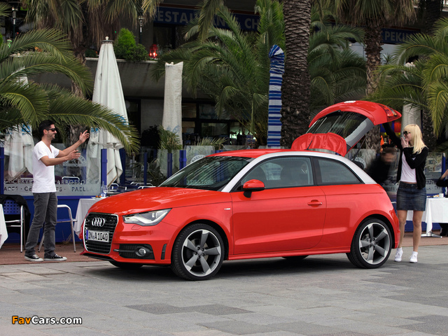 Pictures of Audi A1 TFSI S-Line 8X (2010) (640 x 480)