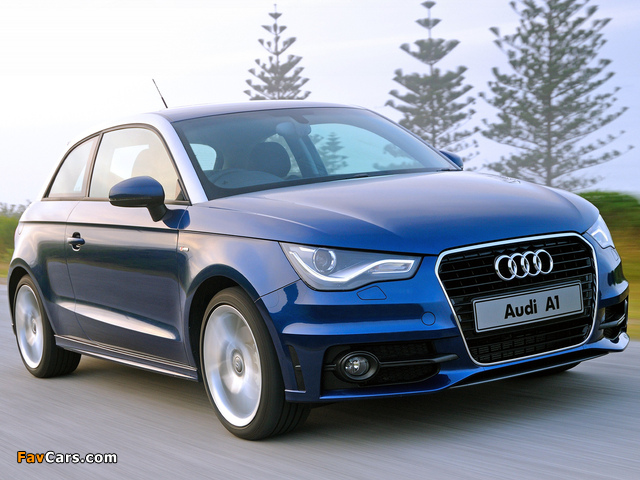 Pictures of Audi A1 TFSI S-Line ZA-spec 8X (2010) (640 x 480)