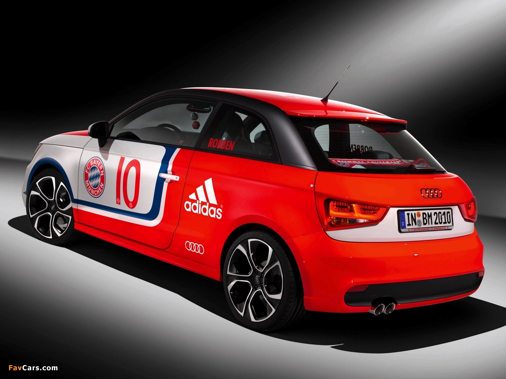 Pictures of Audi A1 FC Bayern Concept 8X (2010) (1024 x 768)
