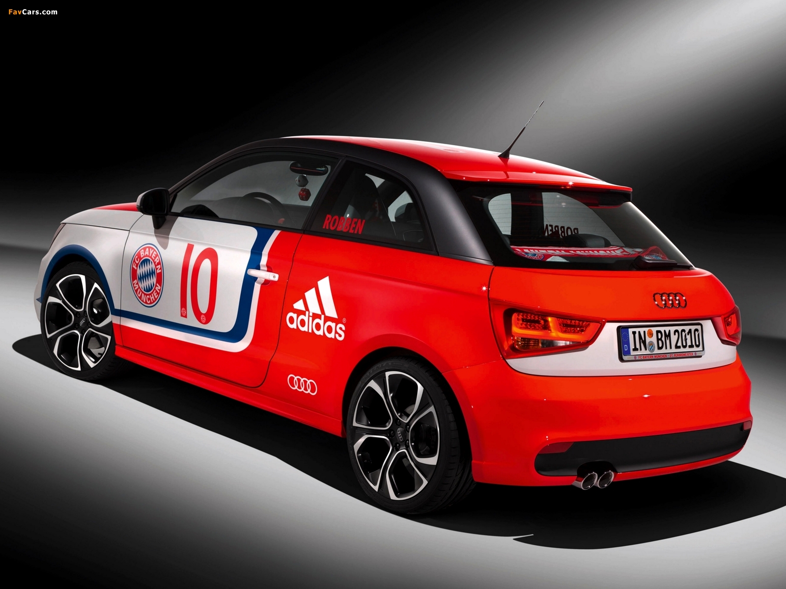 Pictures of Audi A1 FC Bayern Concept 8X (2010) (1600 x 1200)