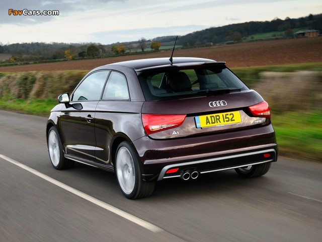 Pictures of Audi A1 TFSI S-Line UK-spec (8X) 2010 (640 x 480)